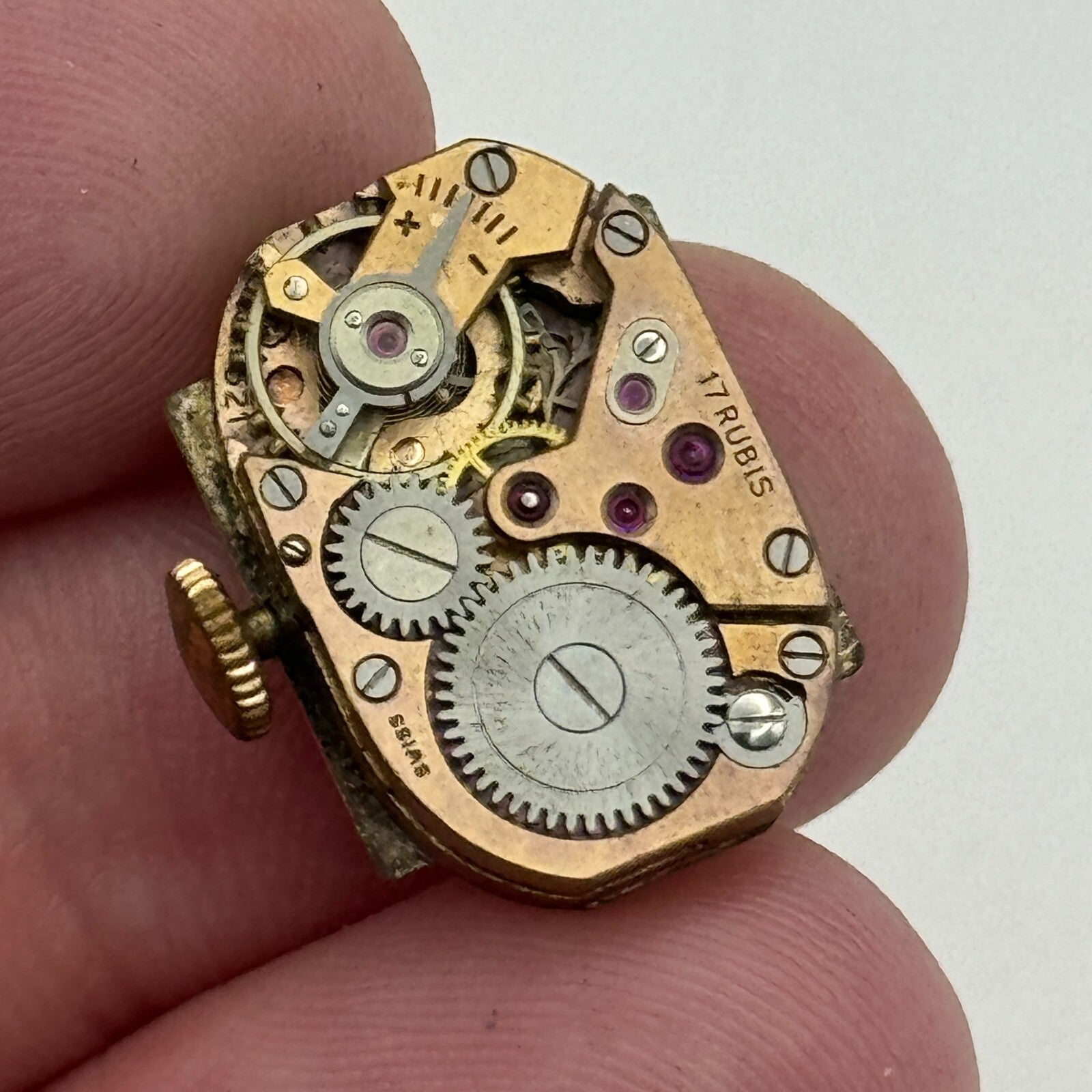 13mm Ladies Running Nigedo Unitas UT 521 Manual Wind Swiss Watch Movement PARTS