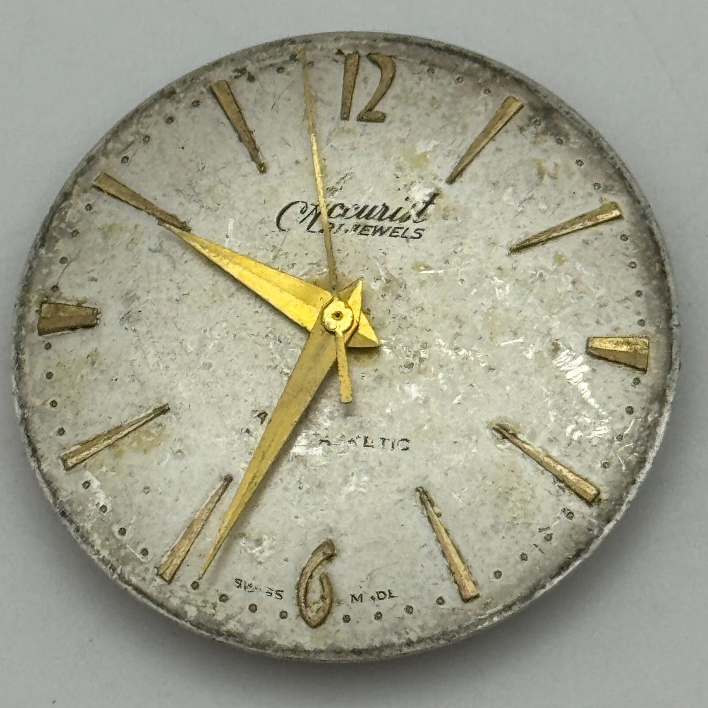 23.6mm Accurist ETA 2390 Manual Wind Watch Movement Swiss Vintage PARTS SPARES
