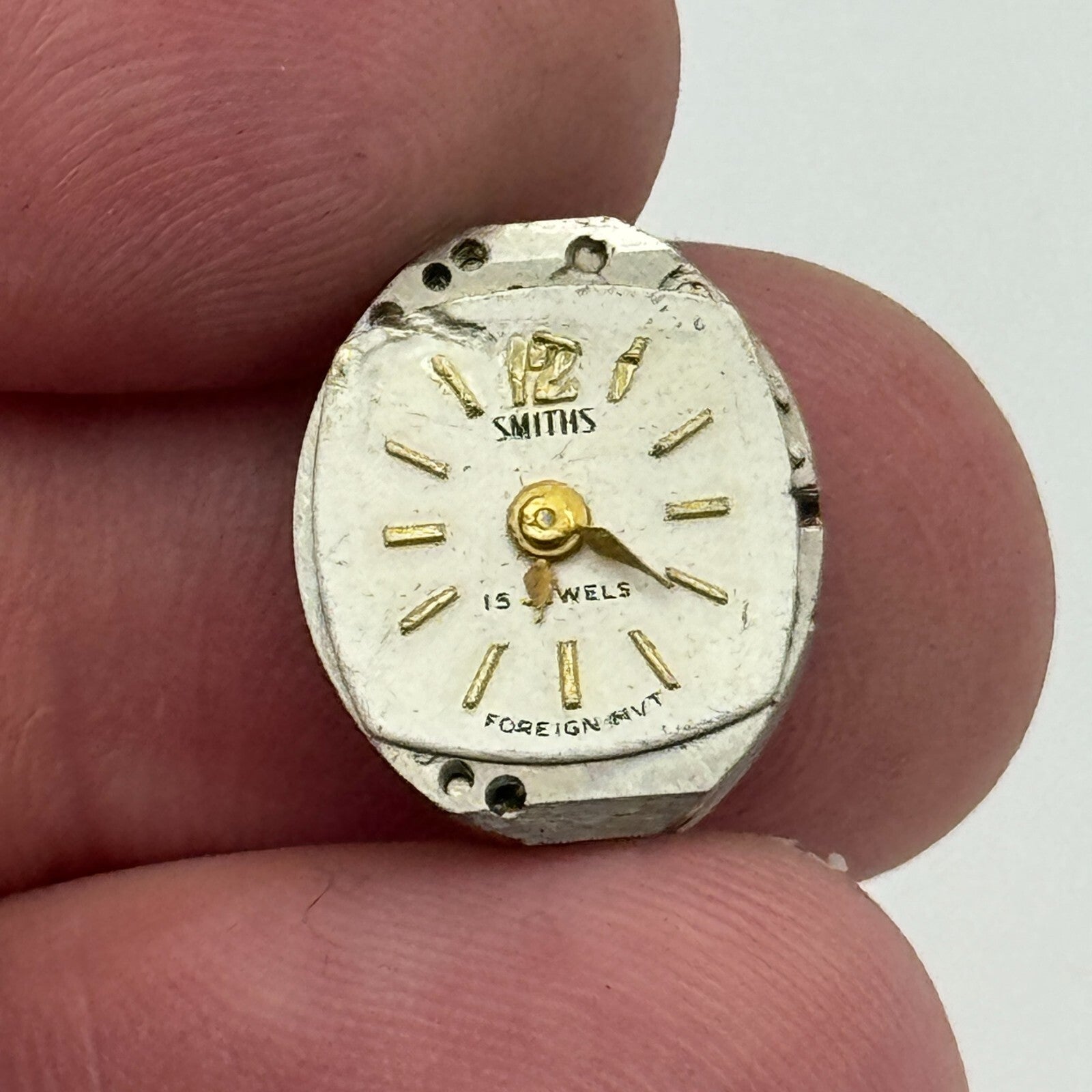 13mm Ladies Smiths AS 1012 A Schild Manual Wind Swiss Watch Movement PARTS