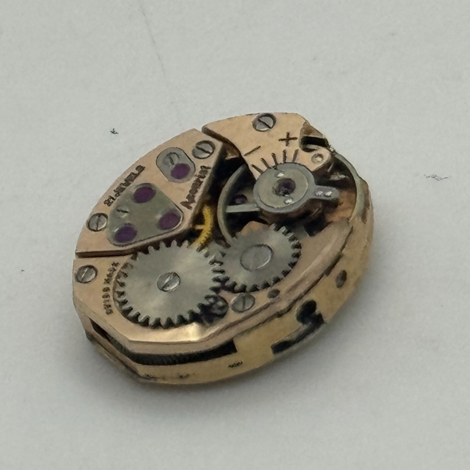 12.9mm Ladies Accurist ETA 2485 Manual Wind Watch Movement Swiss Vintage PARTS