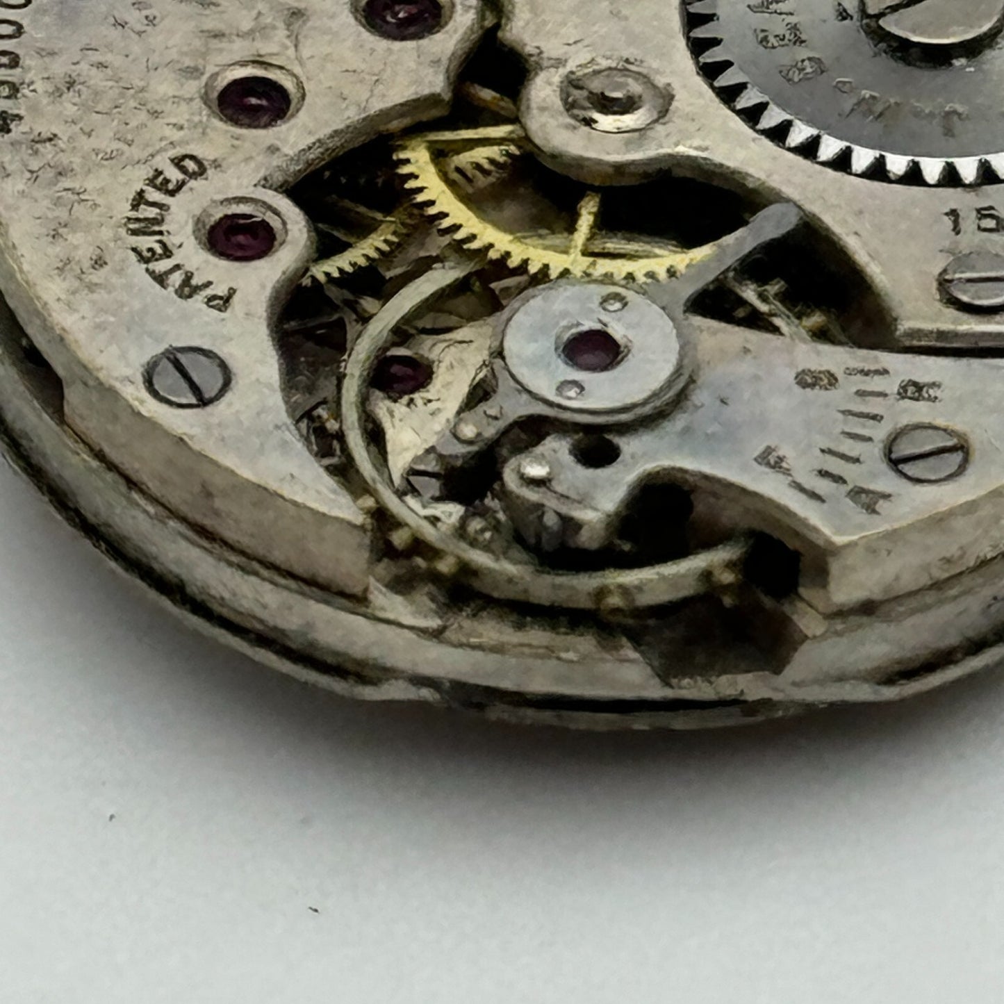 23.6mm Cyma Ref 374a Tavannes J W Benson Manual Wind Swiss Watch Movement PARTS