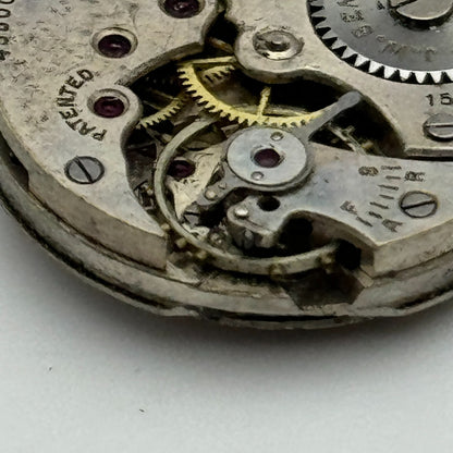 23.6mm Cyma Ref 374a Tavannes J W Benson Manual Wind Swiss Watch Movement PARTS