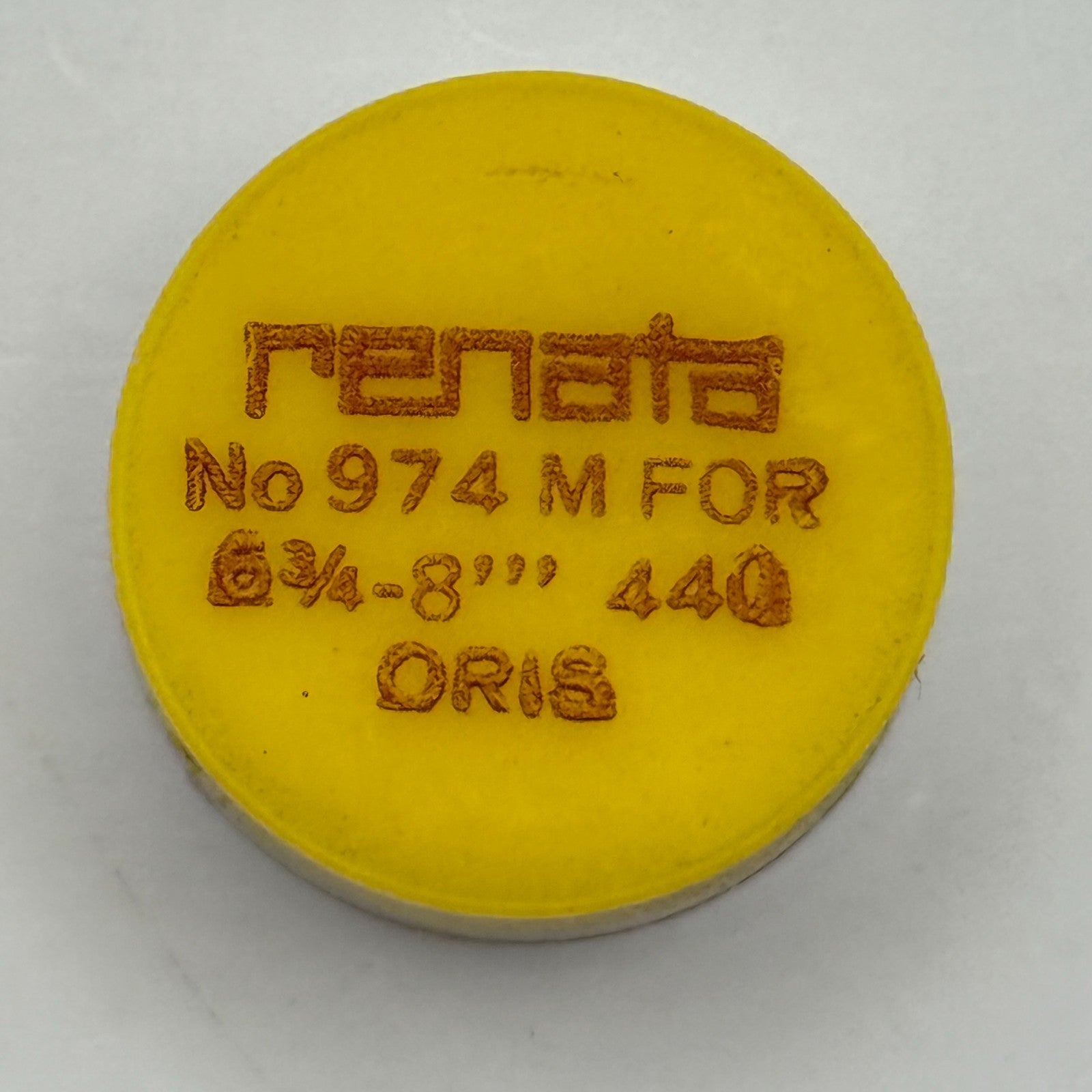 Oris 440 Balance Wheel Complete And Spring 6¾-8’’’ 974 M Watch Movement Parts