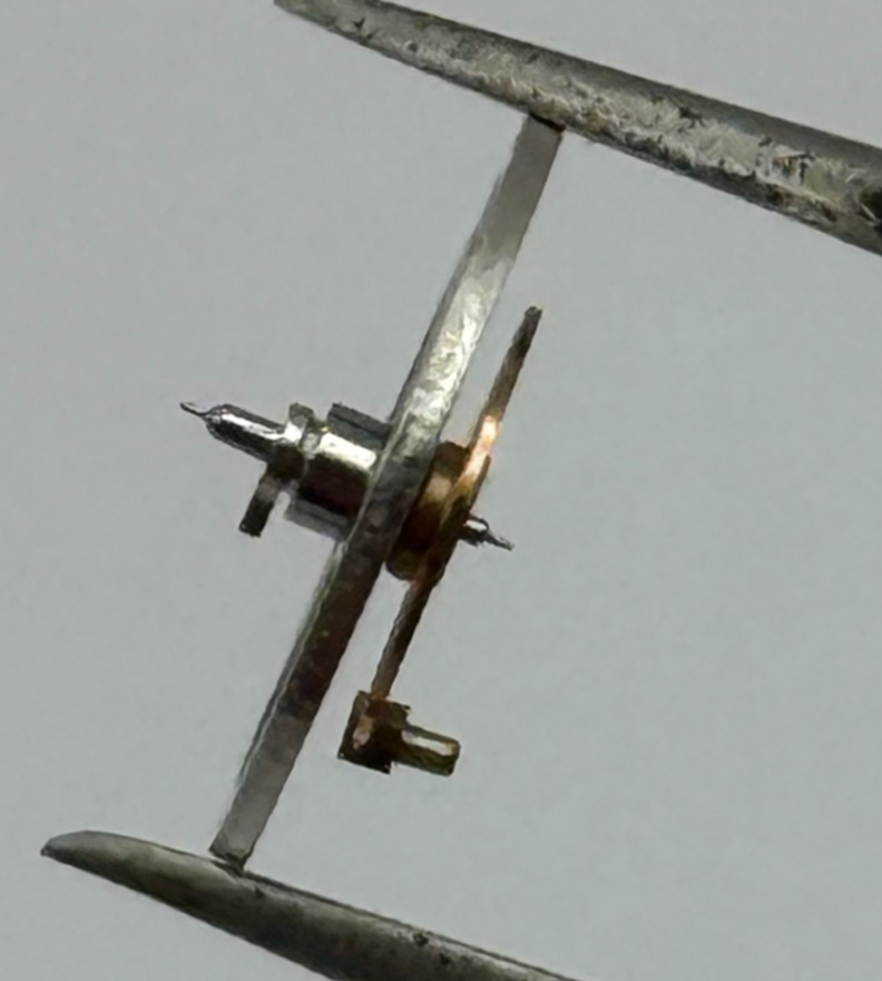 BFG 866 Balance Wheel Complete And Spring 64 Watch Movement Parts NOS