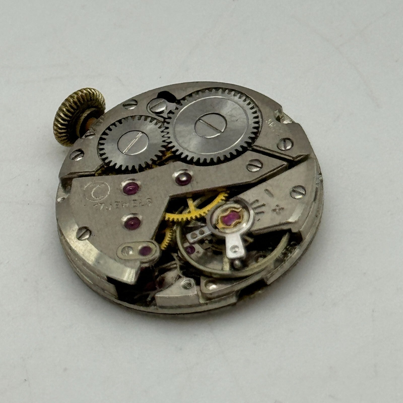 19.6mm Majex UT Unitas 6360 Runs Shortly Manual Wind Swiss Watch Movement PARTS