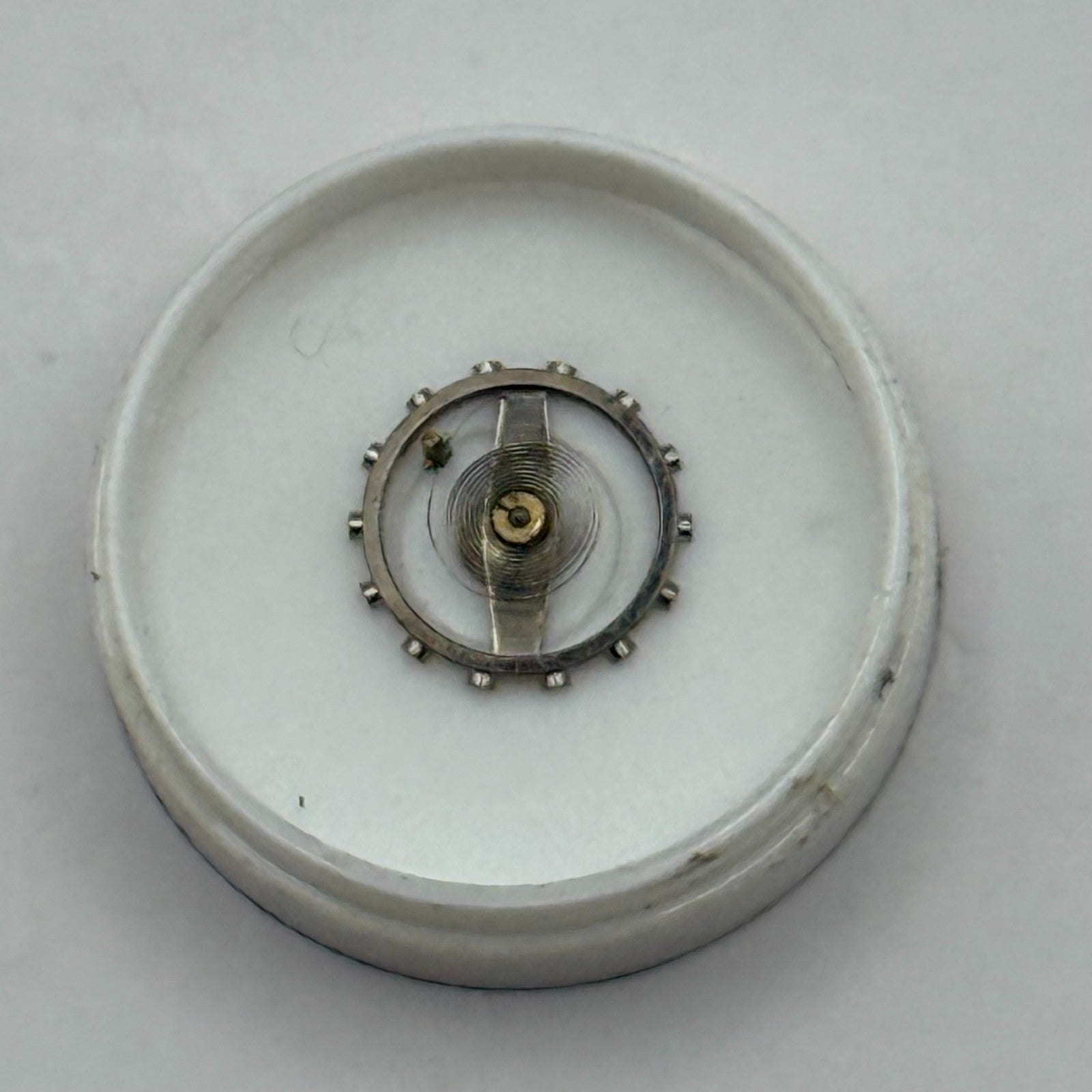 BRAC 2021 2051 Balance Wheel Complete And Spring 69 Watch Movement Parts NOS