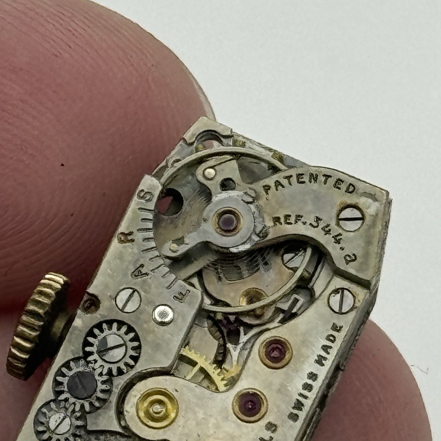 12.2mm Ladies Cyma Ref 344.a Manual Wind 15 Jewels Swiss Watch Movement PARTS
