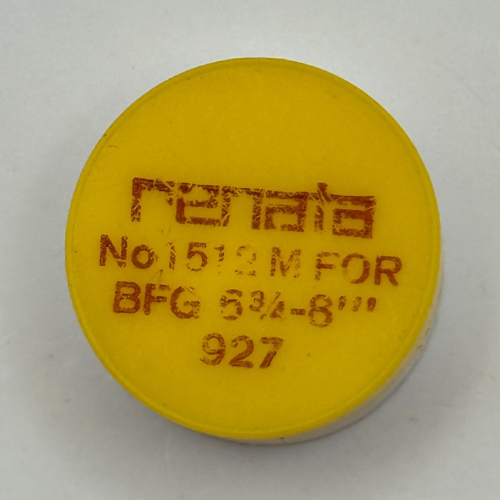 BFG 927 Balance Wheel Complete And Spring 6¾–8’’’ 1512 M Watch Movement Parts 