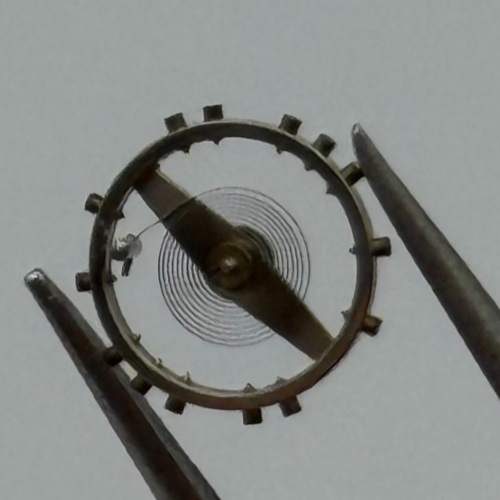 Felsa 4162 Balance Wheel Complete And Spring 1483 M Watch Movement Parts NOS