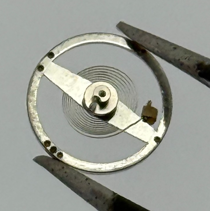 Balance Wheel Complete And Spring 1512 M Watch Movement Parts NOS