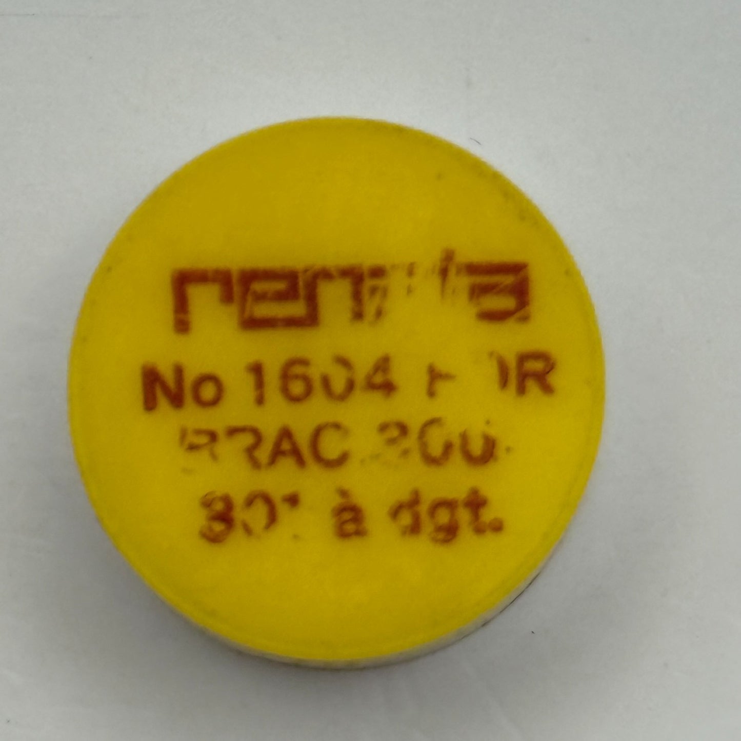 Brac 300 301 Balance Wheel Complete And Spring 1604 Watch Movement Parts 