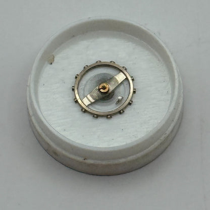 Brac 2021 2051 Balance Wheel Complete And Spring 69 M Watch Movement Parts NOS