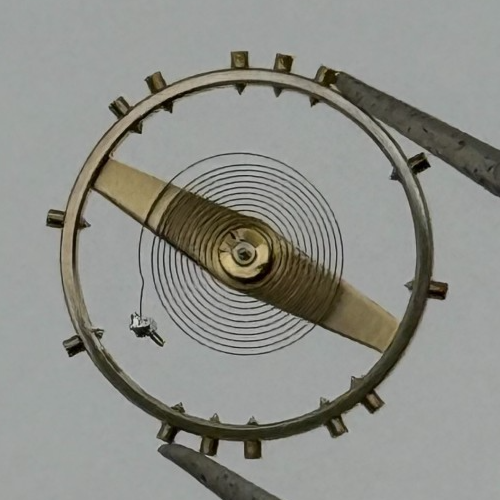 FHF 72 Balance Complete Inca Renata 535 M Watch Movement Parts Vintage NOS