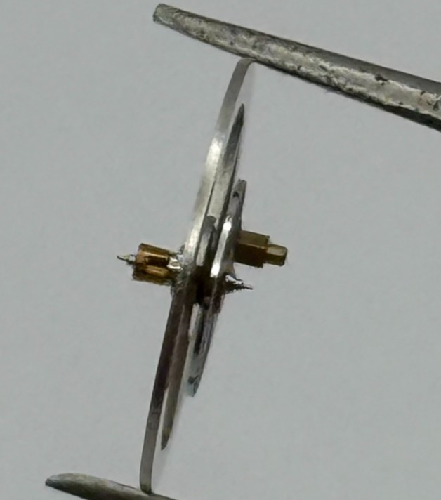 EB 8800 Balance Wheel Complete And Spring 12’’’ 1309 Watch Movement Parts NOS