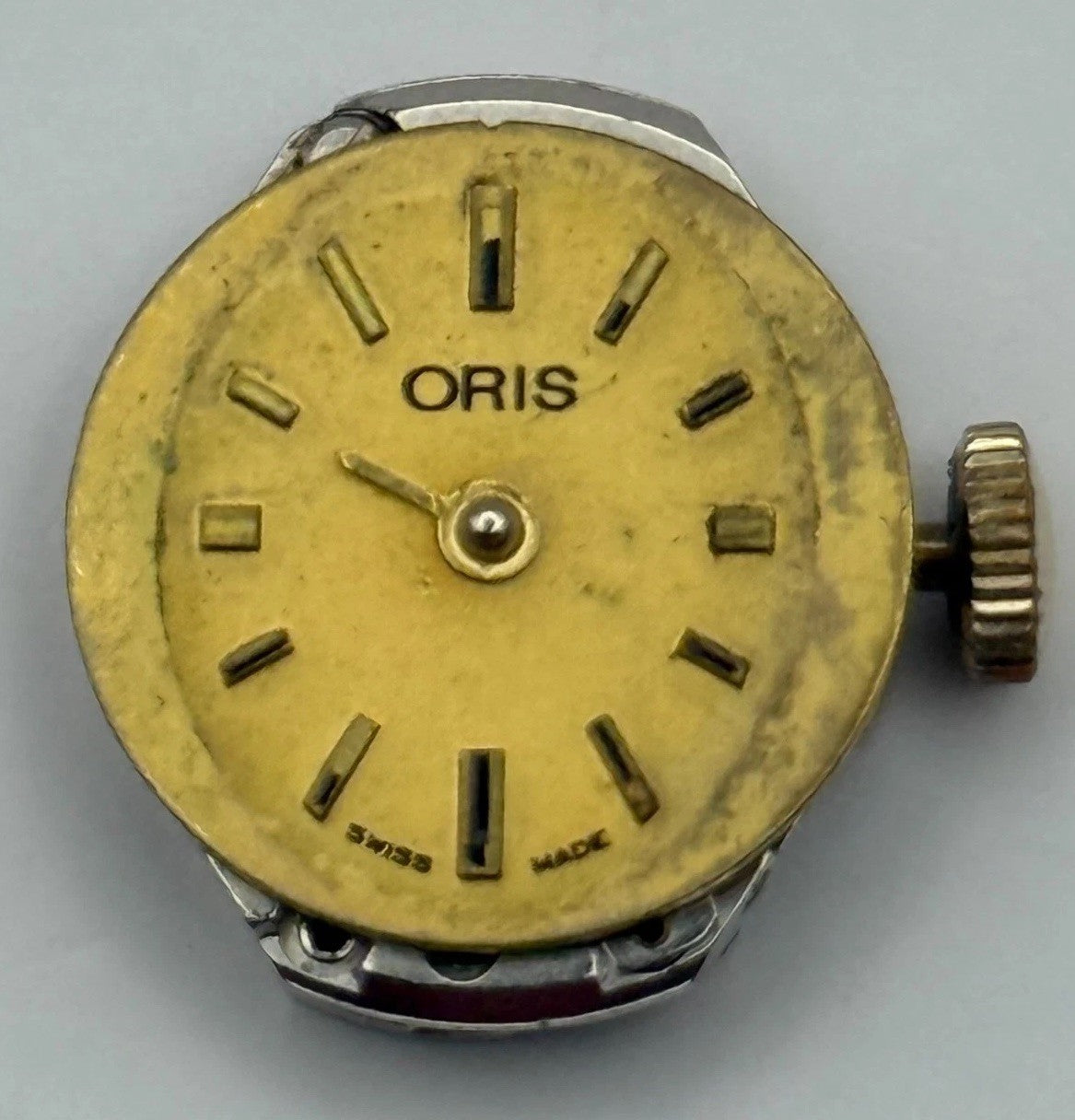 Oris 440  Watch Movement Manual Wind Vintage Swiss Parts Repair Spares 18.2mm