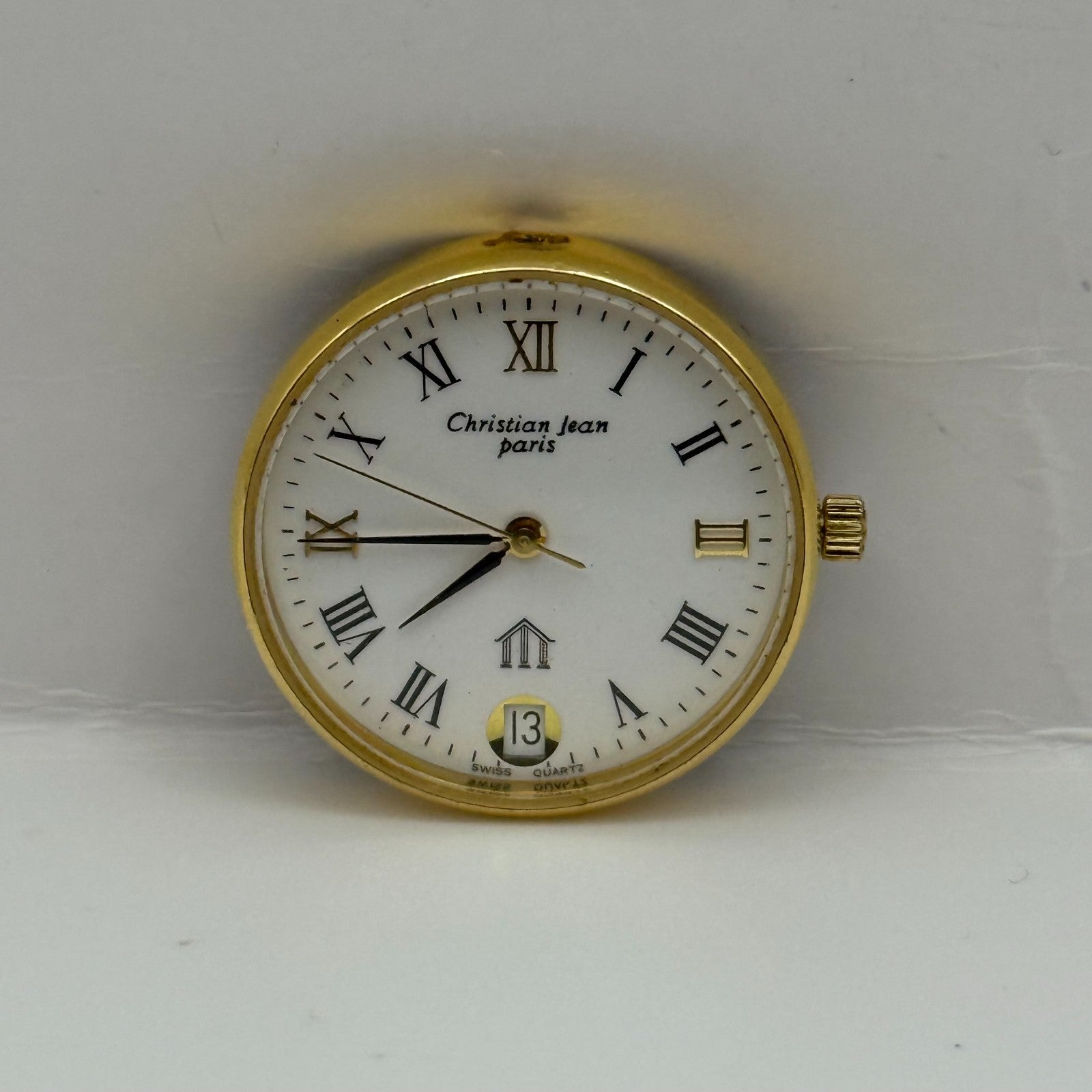 Christian Jean Paris Michelangelo Ladies Quartz Watch Date Swiss 26mm To REPAIR