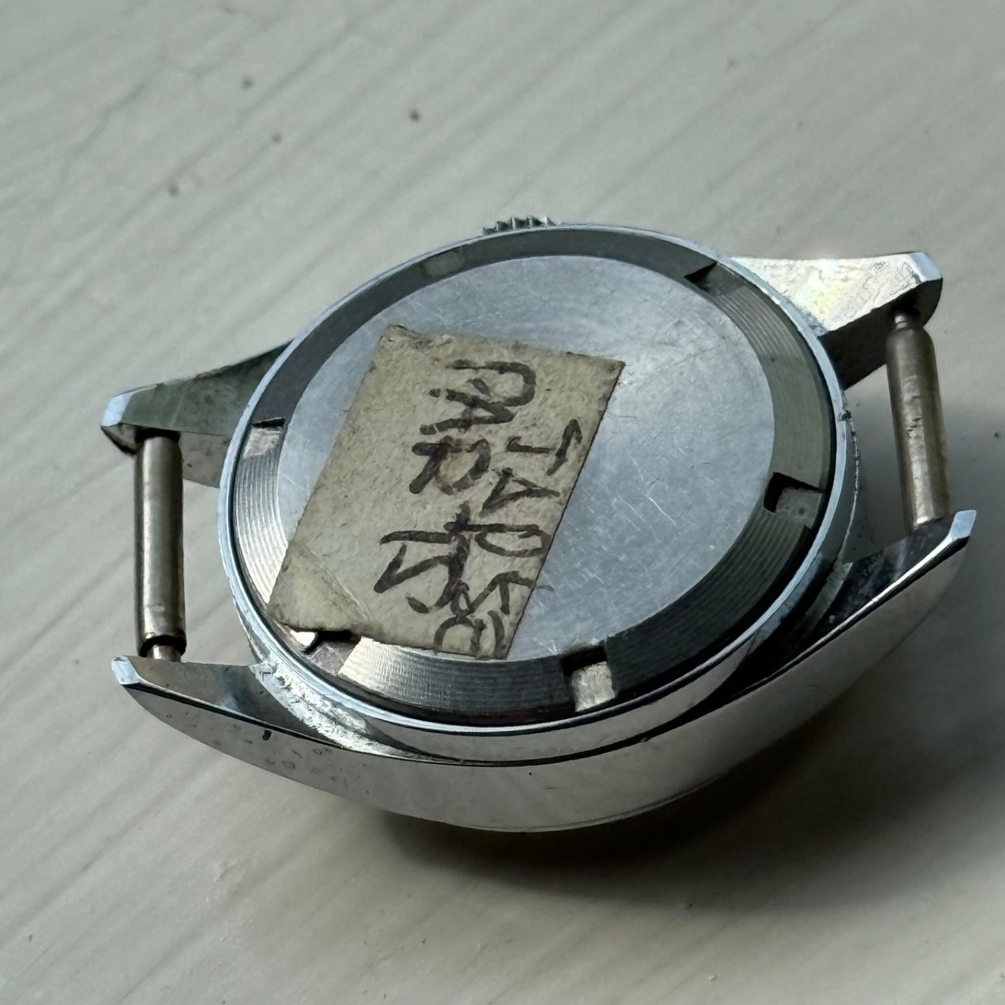 22mm Vintage Century Fujifilm Japan Sweep Seconds Manual Wind Watch FOR PARTS