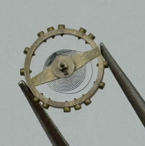 AS 976 1012 Inca Balance Wheel Complete And Spring 532 M Watch Movement Parts