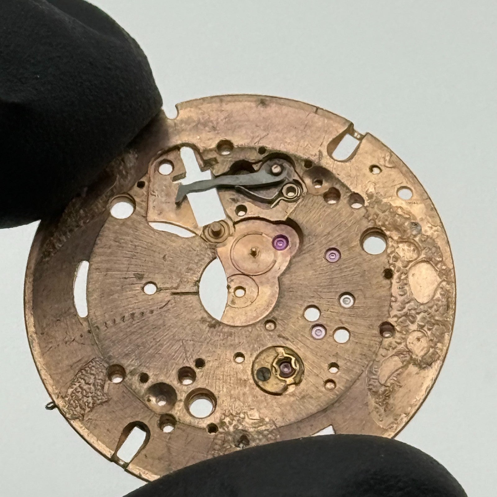 Omega 28.10 RA P.C Incomplete Watch Movement Men’s Vintage Swiss Parts 28.4mm