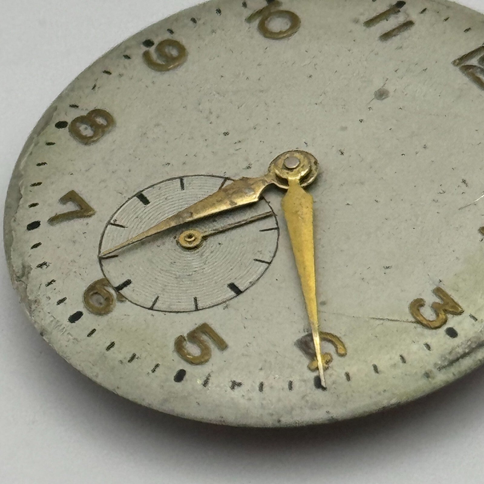 23.6mm Garrard ETA 1280 Balance Ok Watch Movement Swiss Vintage PARTS SPARES