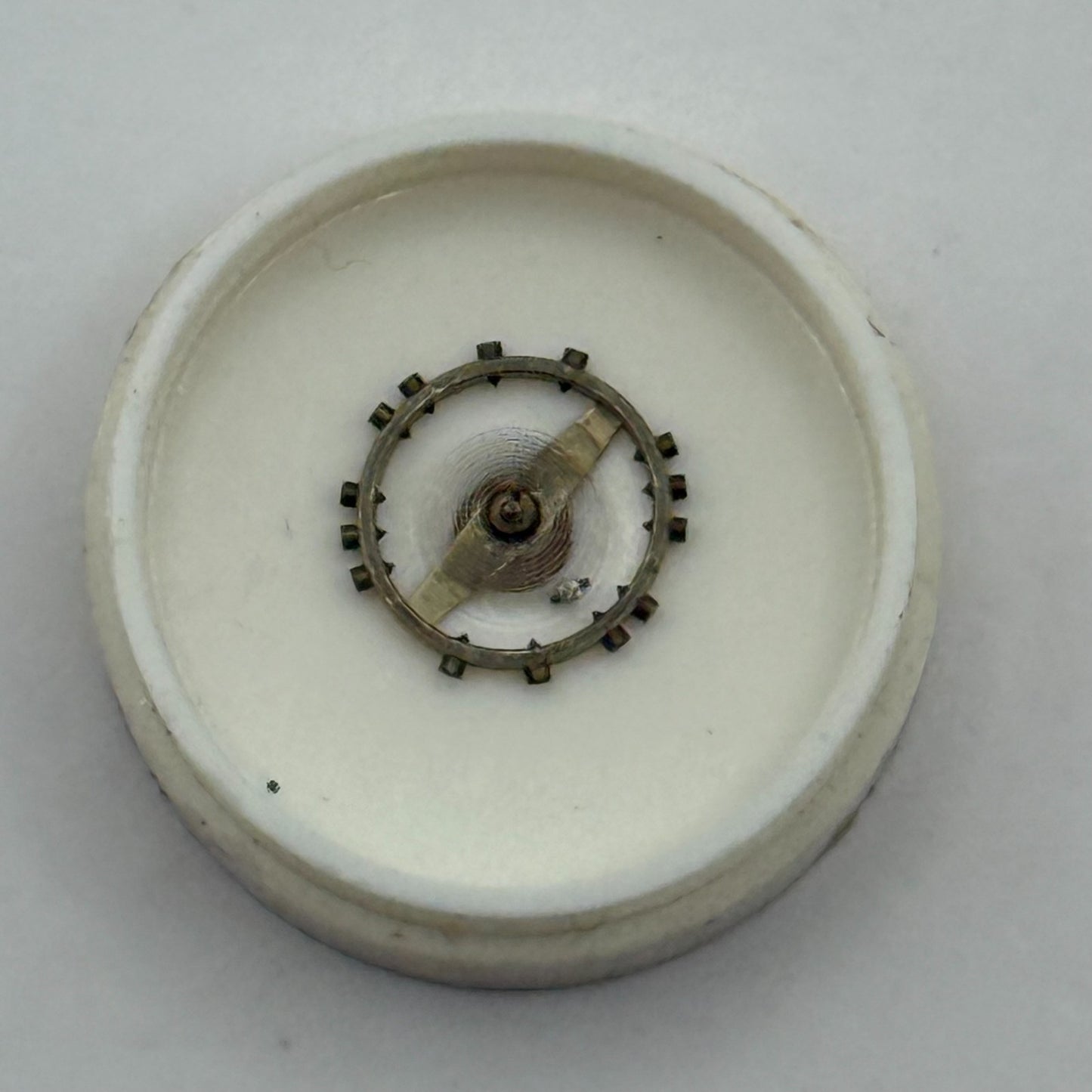 FEF 270 Balance Wheel Complete And Spring 5 1/4''' 173 M Watch Movement Parts 