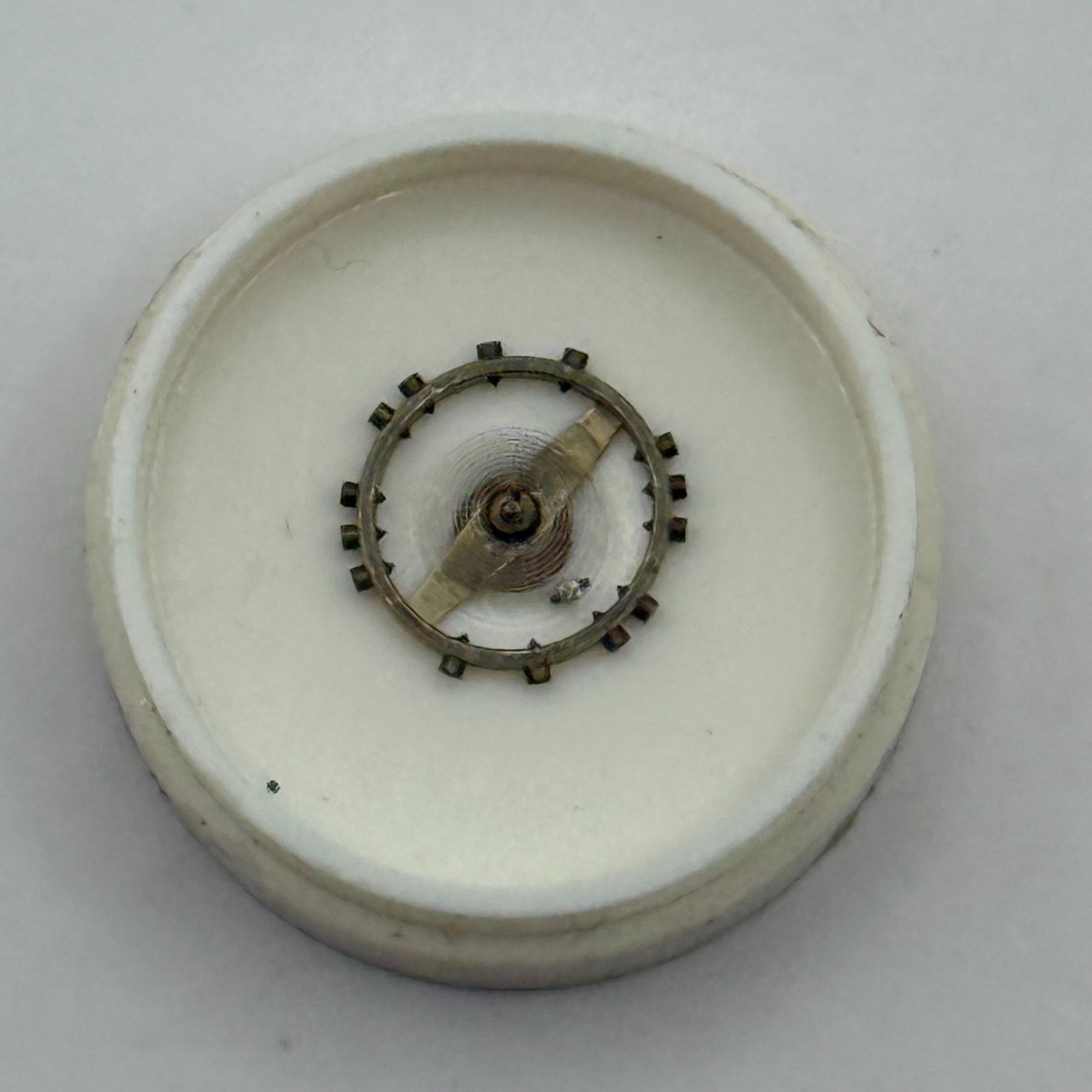 FEF 270 Balance Wheel Complete And Spring 5 1/4''' 173 M Watch Movement Parts 