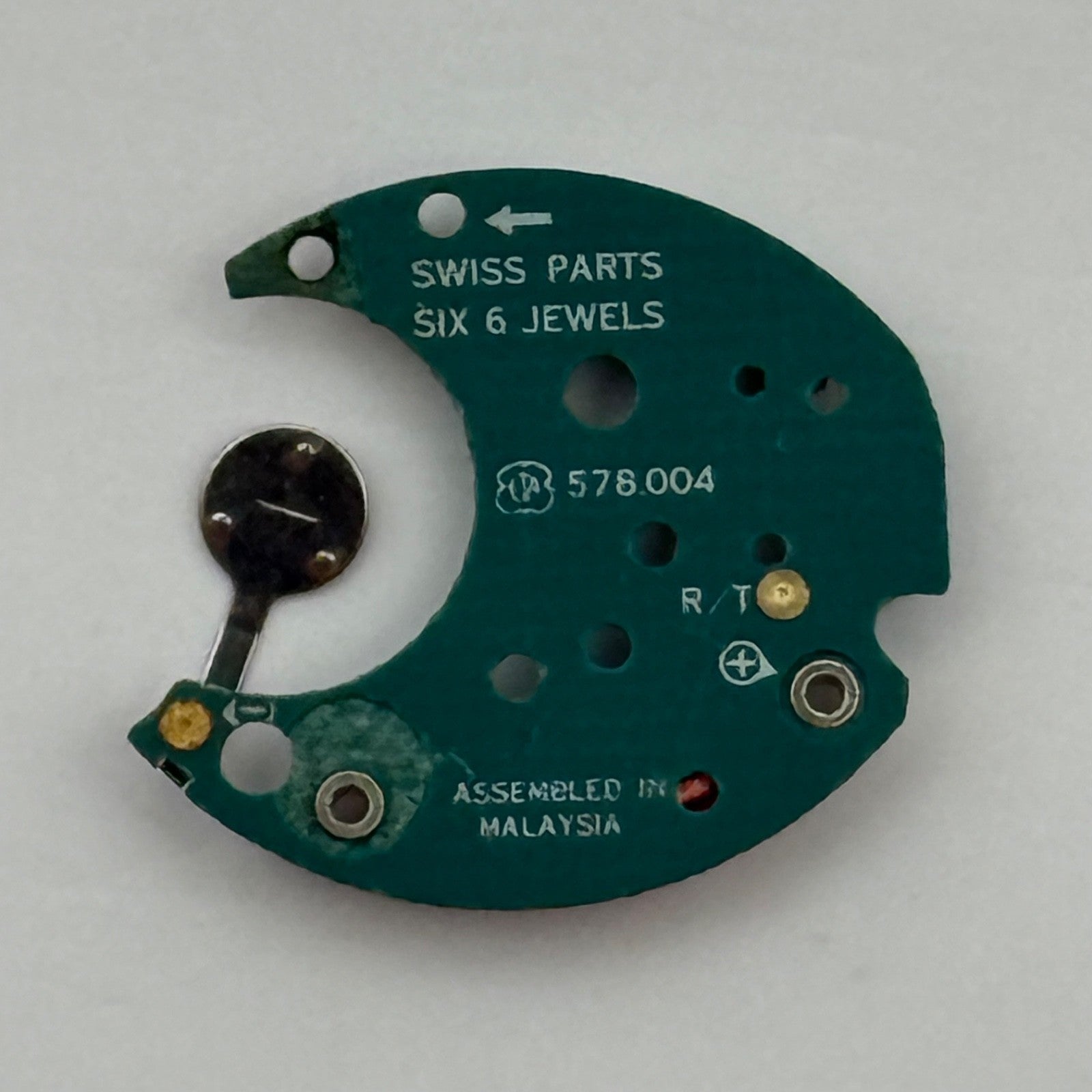 ETA 578.004 Quartz Watch Movement Incomplete Swiss Ladies Vintage Parts Repair