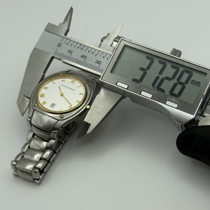 36mm Working Vintage Mens Aston Gerard 261267KM Swiss Date Dial Quartz Watch