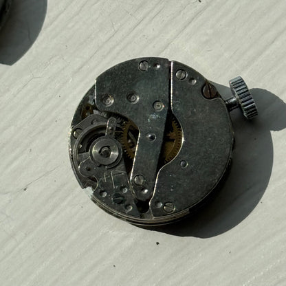 Vintage 21mm Smiths Cal 201 Jewelled Sub Second Manual Wind Watch PARTS / REPAIR