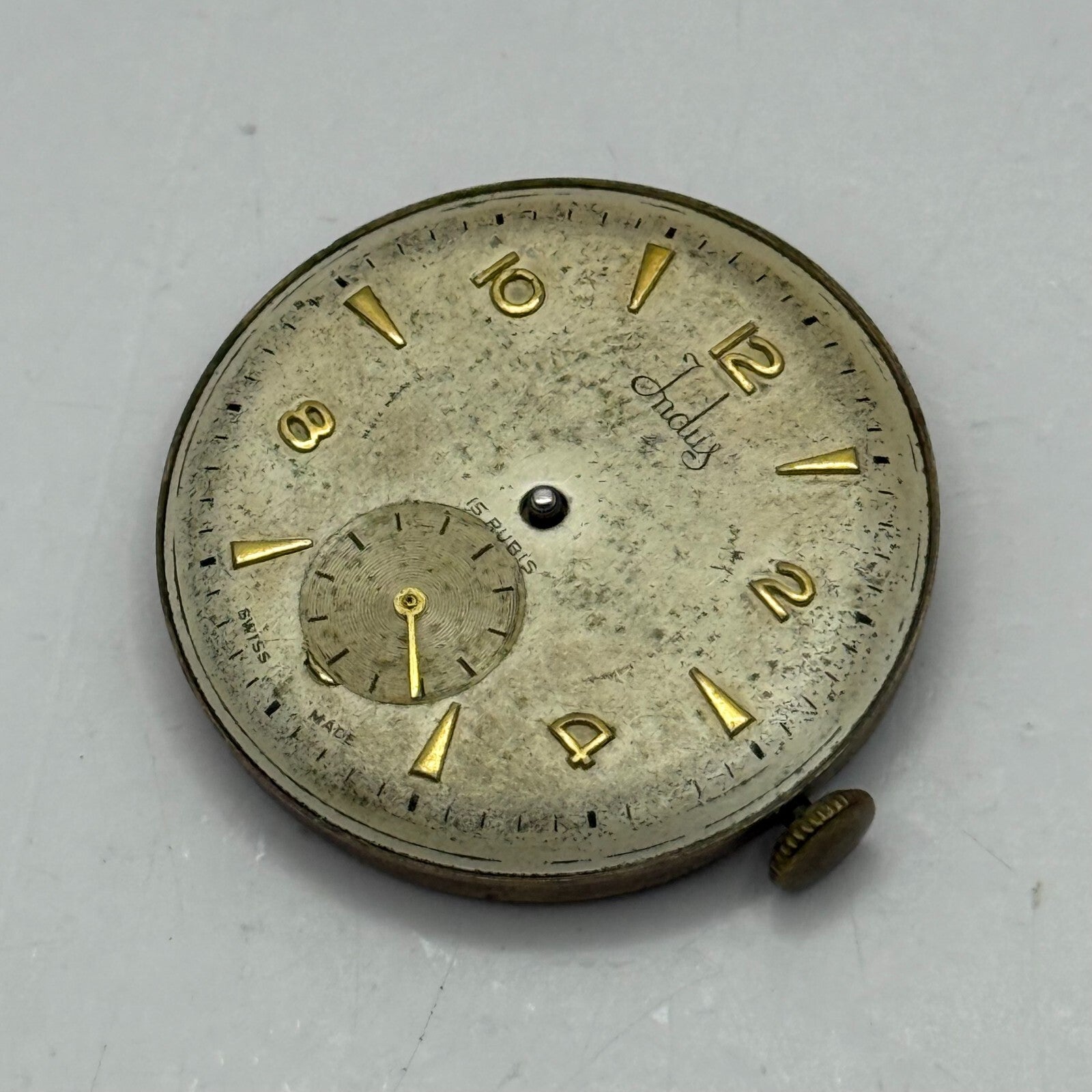 30.2mm Vintage AS 1002 984 Swiss Made Manual Wind Watch Movement PARTS REPAIR