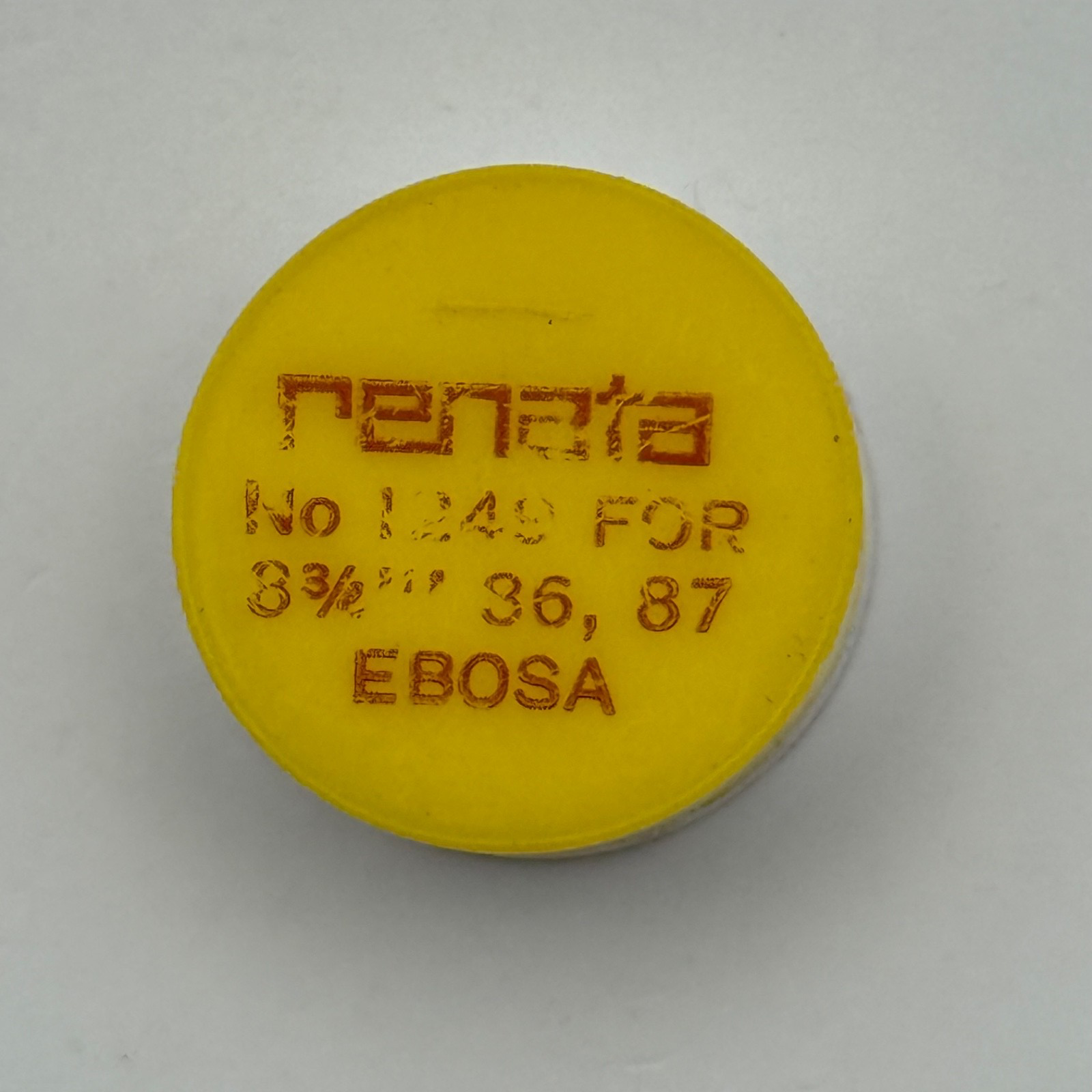 Ebosa 86, 87 Balance Wheel Complete And Spring 8 3/4''' Watch Movement Parts 