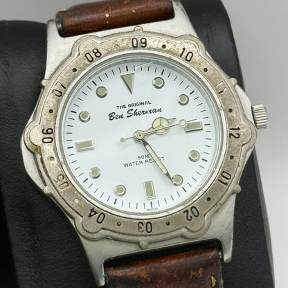 Ben Sherman CNL The Original Men’s Quartz Watch Leather Strap Working 40mm