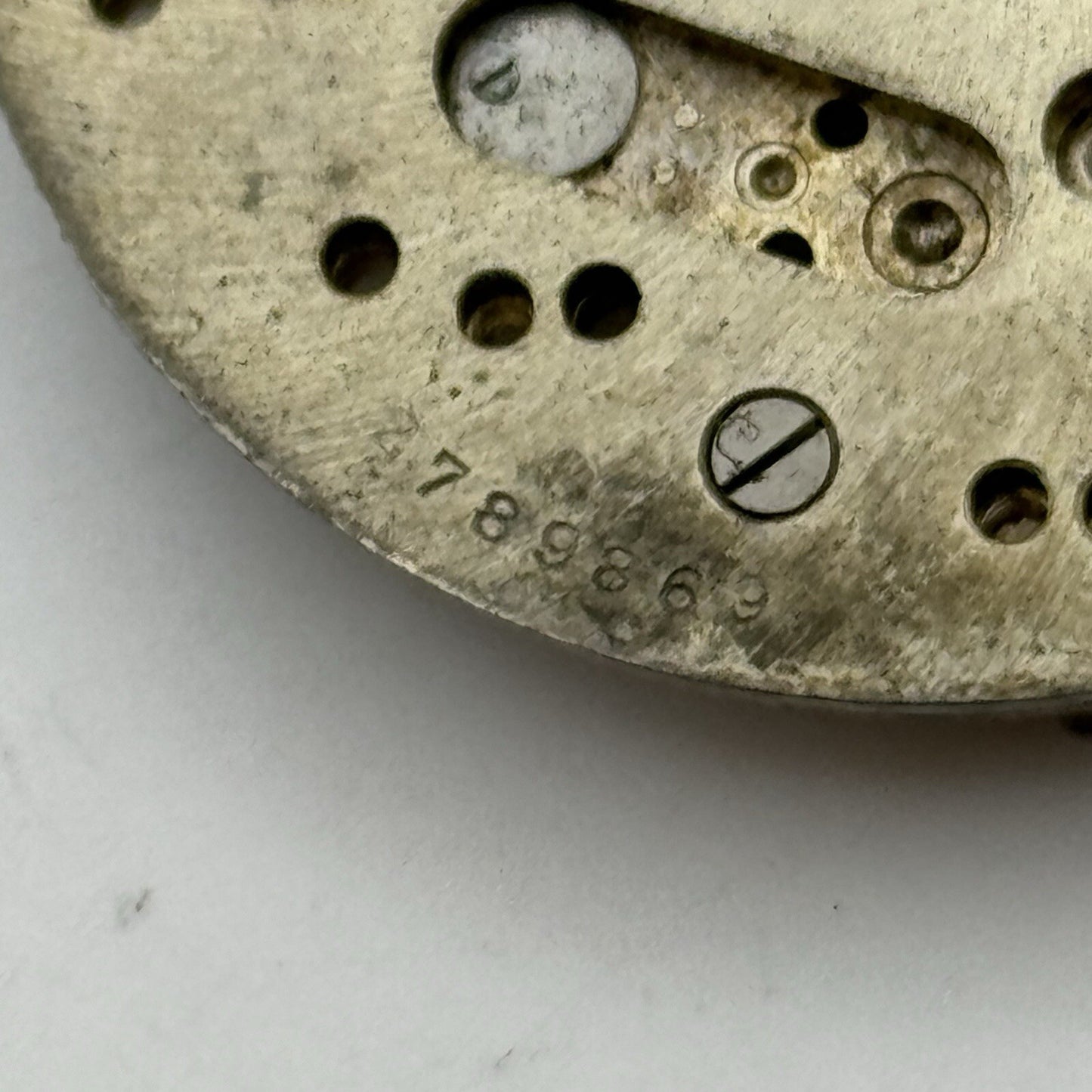 42.7mm Manual Wind Buren Watch Co Higher Grade Pocket Watch Movement FOR PARTS