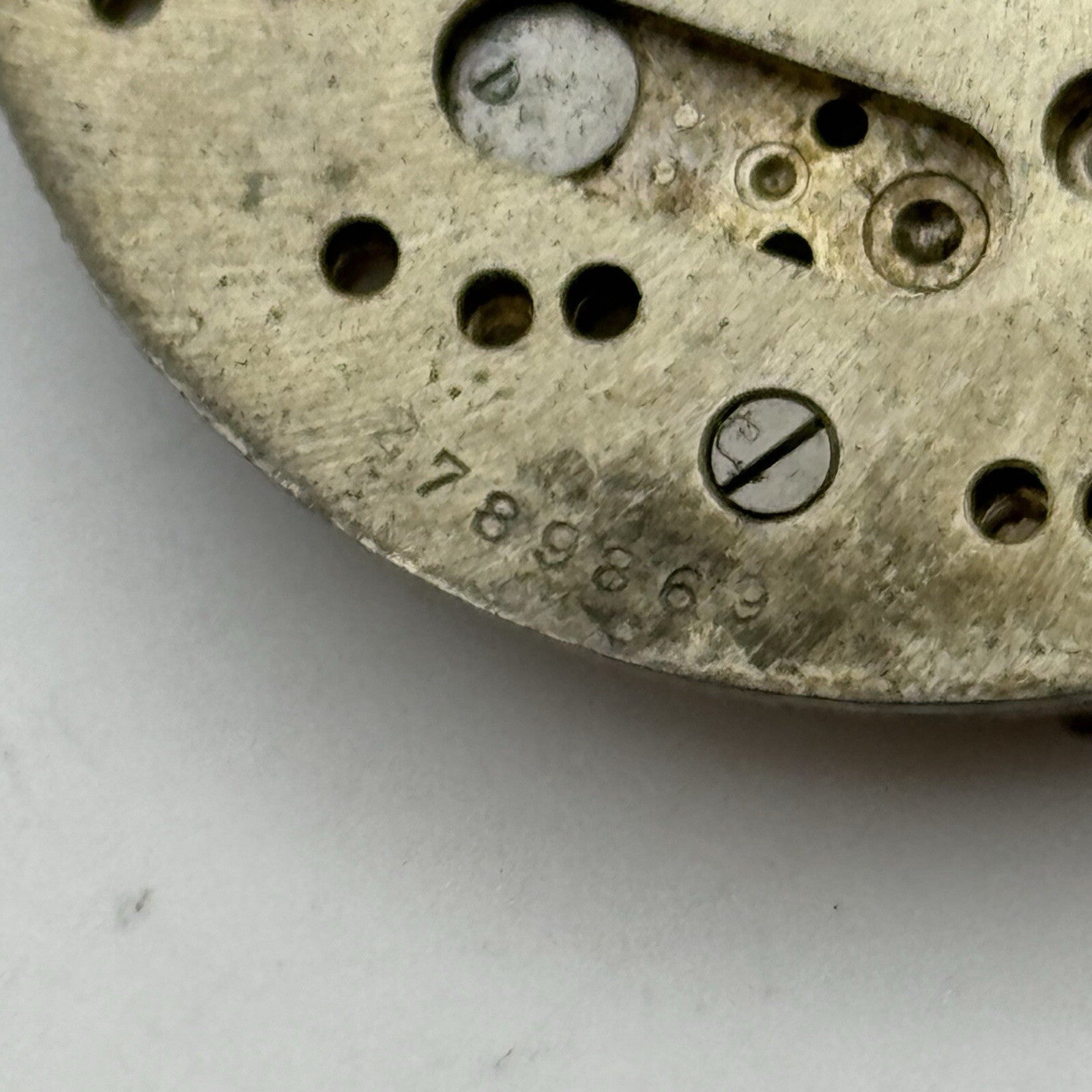 42.7mm Manual Wind Buren Watch Co Higher Grade Pocket Watch Movement FOR PARTS