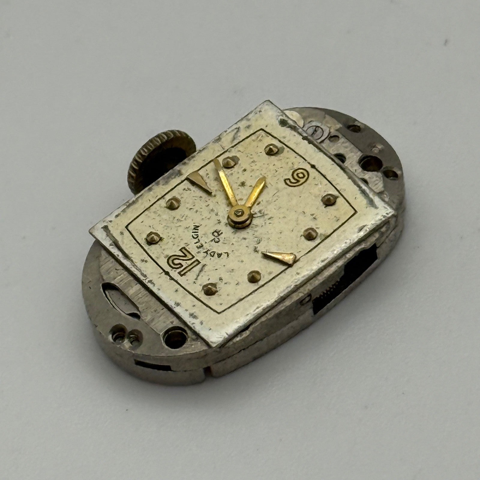 Lady Elgin Grade 535 Model 2 Watch Movement 1948 21/0s American Parts Repair
