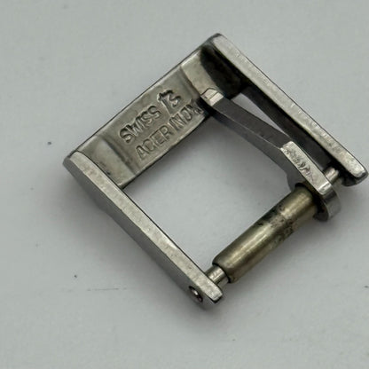 12mm Vintage Omega Watch Buckle Original Stainless Steel Acier Inox Swiss PARTS