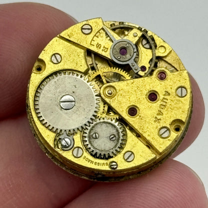 23.6mm Audax Cal 18 Manual Wind Watch Movement Swiss Made Vintage PARTS SPARES