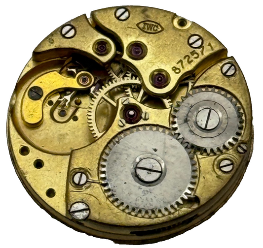 IWC Probus Schafusia Patent 55231 Watch Movement Vintage Swiss Parts 19.7mm