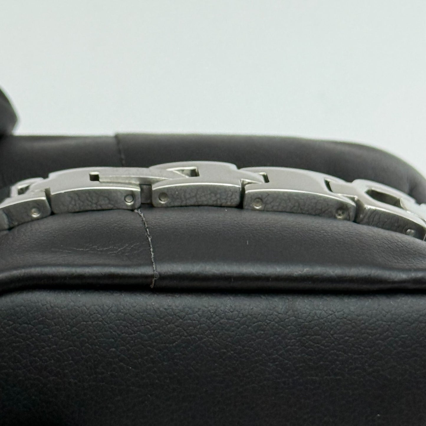 20mm Working Ladies Radley Silver Tone Quartz Panel Bracelet Watch 6 Inches