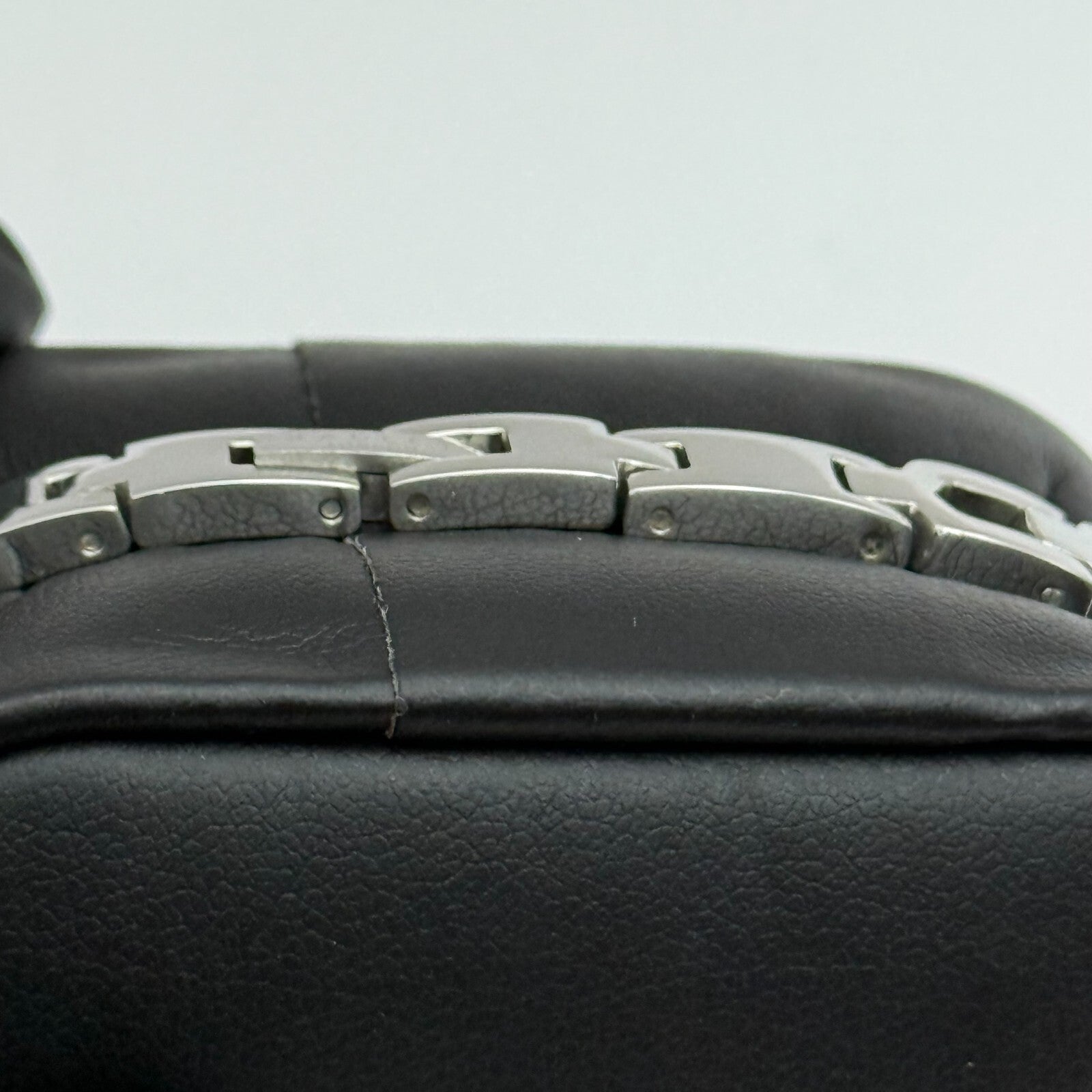 20mm Working Ladies Radley Silver Tone Quartz Panel Bracelet Watch 6 Inches