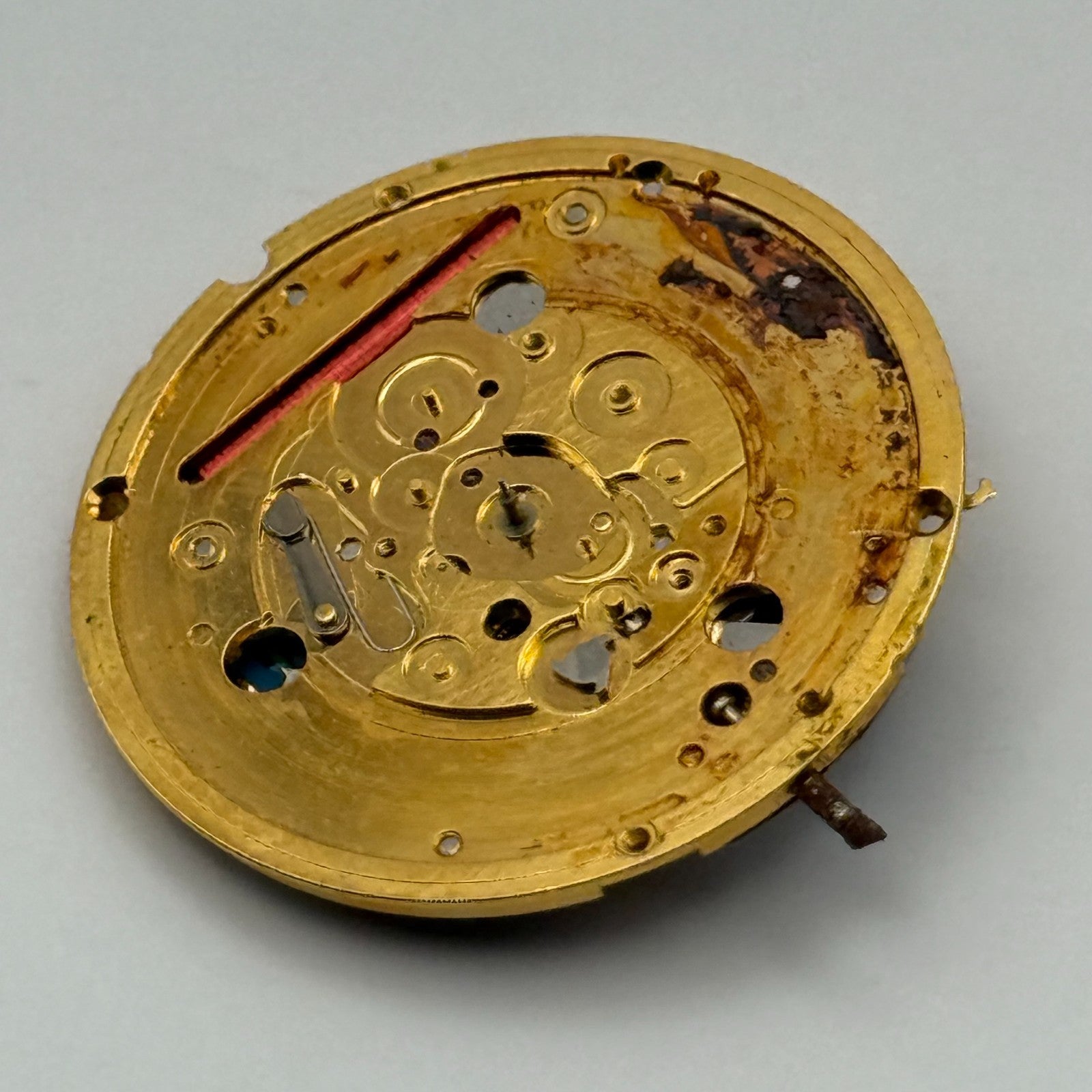 ETA 255.441 Quartz Watch Movement 6 Jewels Vintage Swiss Parts Repair 23.8mm