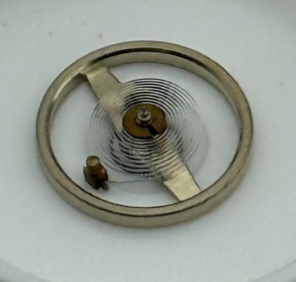 Ebosa 86 87 Balance Wheel Complete And Spring 8¾’’’  1249 Watch Movement Parts