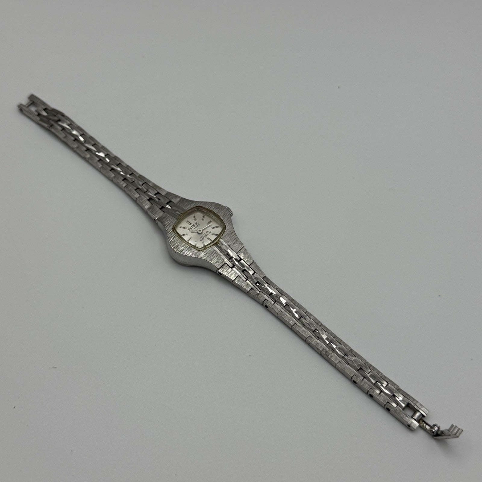 Vintage Ladies Mechanical Watch Estoral Full Lever Shockproof Working 21mm