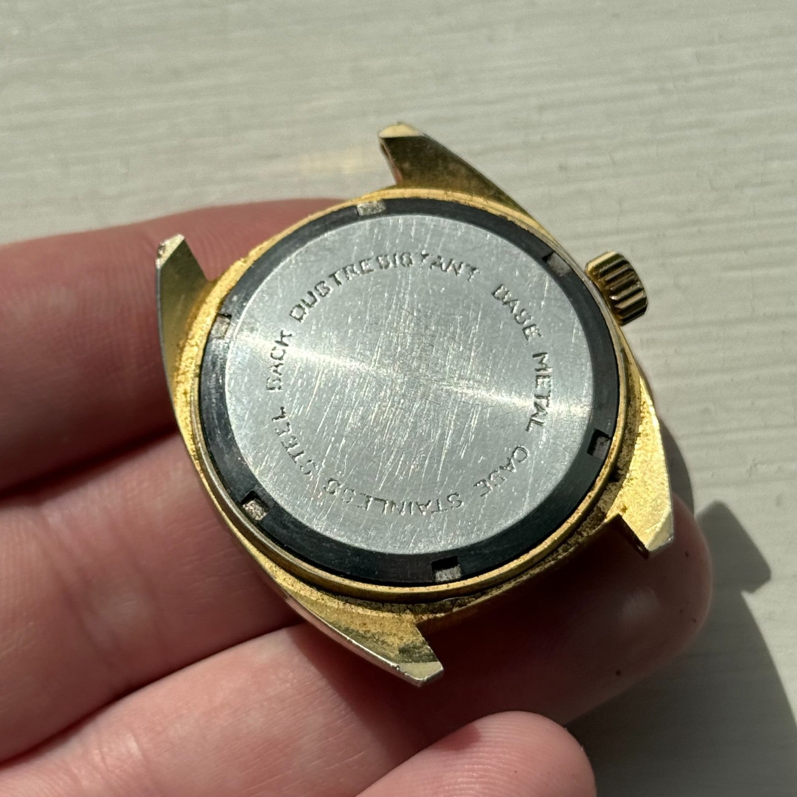 35mm Men's Vintage Santima EB 8501.76 8503.76 Running Manual Wind Watch PARTS