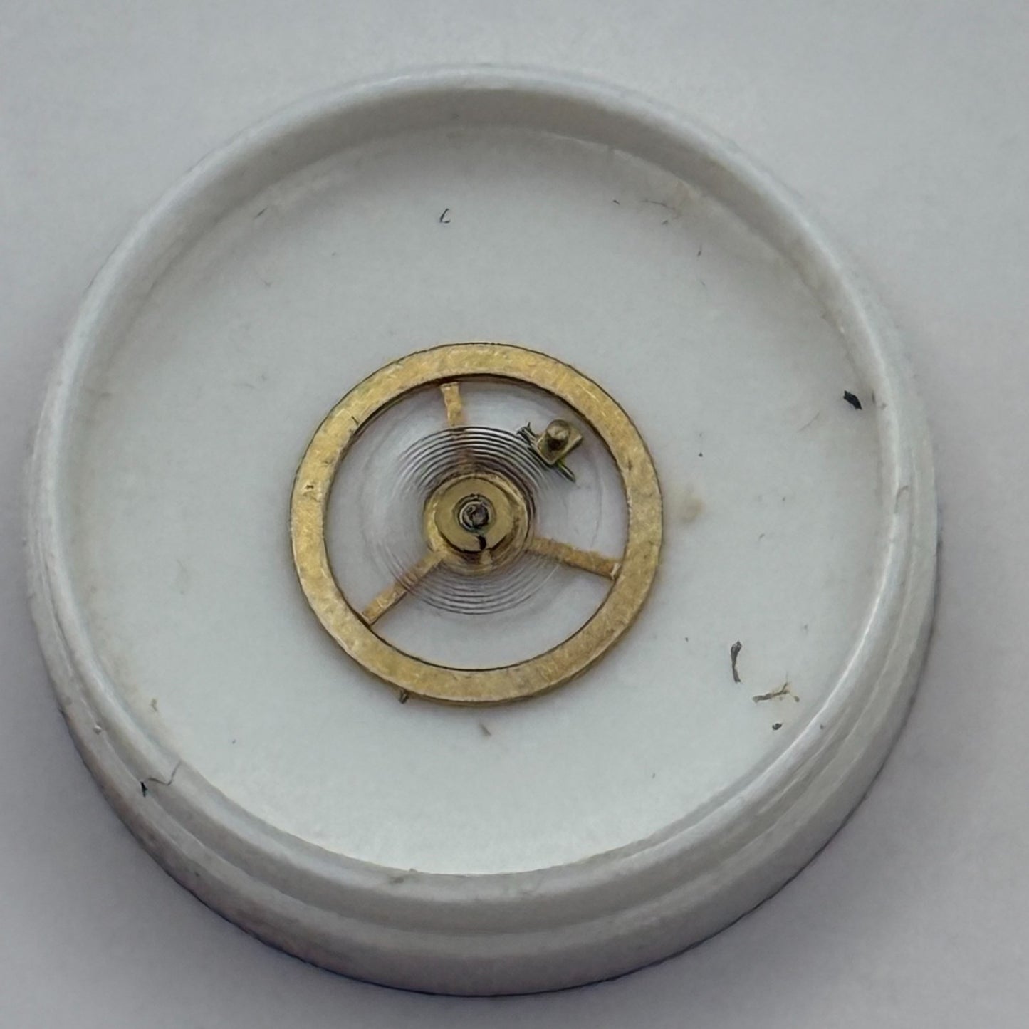 Lanco Langendorf 5106 Balance Wheel Complete And Spring Watch Movement Parts NOS