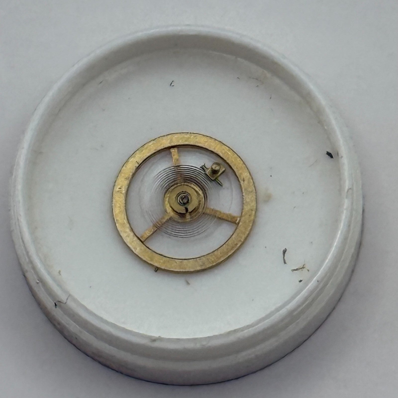 Lanco Langendorf 5106 Balance Wheel Complete And Spring Watch Movement Parts NOS