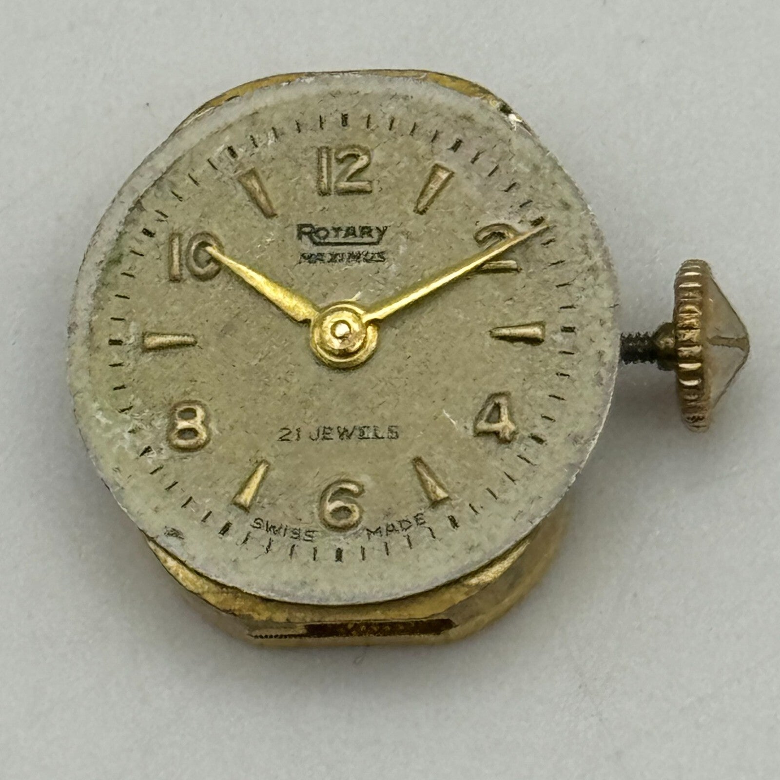 12.1mm Rotary AS 976 A Schild Manual Wind Swiss Watch Movement PARTS SPARES