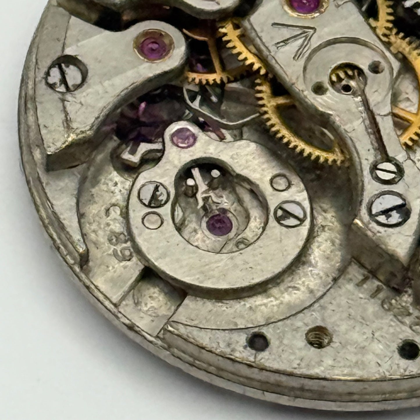 IWC Cal 89 Broad Arrow Dates To 1947 Very Rare Watch Movement C.89 Vintage Parts