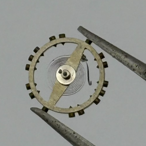 ETA 2410 Balance Wheel Complete And Spring Inca 957 M Watch Movement Parts