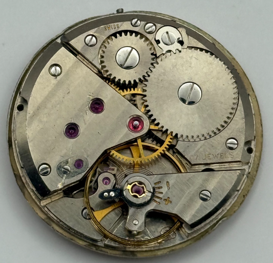 ETA 1120 Watch Movement Garrard Manual Wind Vintage Swiss Parts Repair 26.5mm
